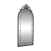 Miroir nordique en métal des années 50 – Design vintage