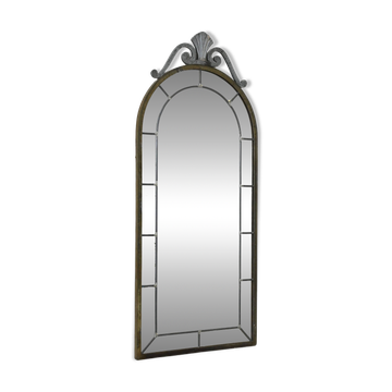 50s Nordic Metal Mirror – Vintage Design