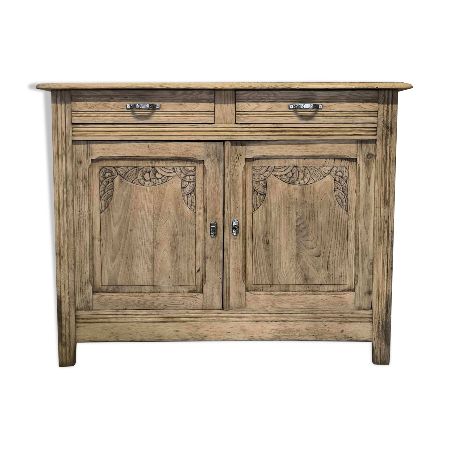 Vintage Art Deco wooden Parisian buffet.