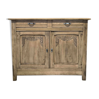 Vintage Art Deco wooden Parisian buffet.