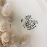 Oval dish chantilly model