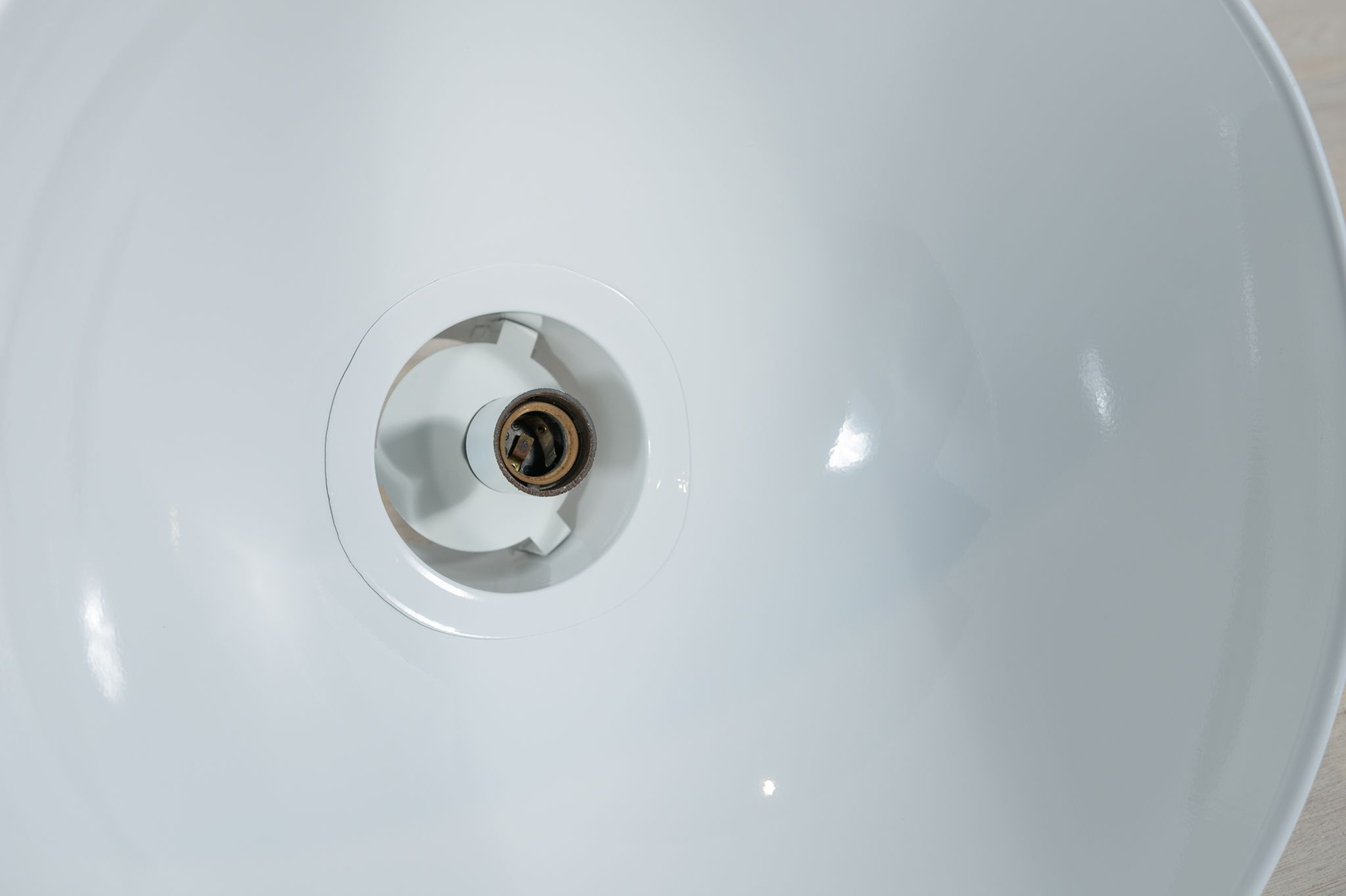 Bunker hanging lamp by Johannes Hammerborg for Fog & Menup, 1970s