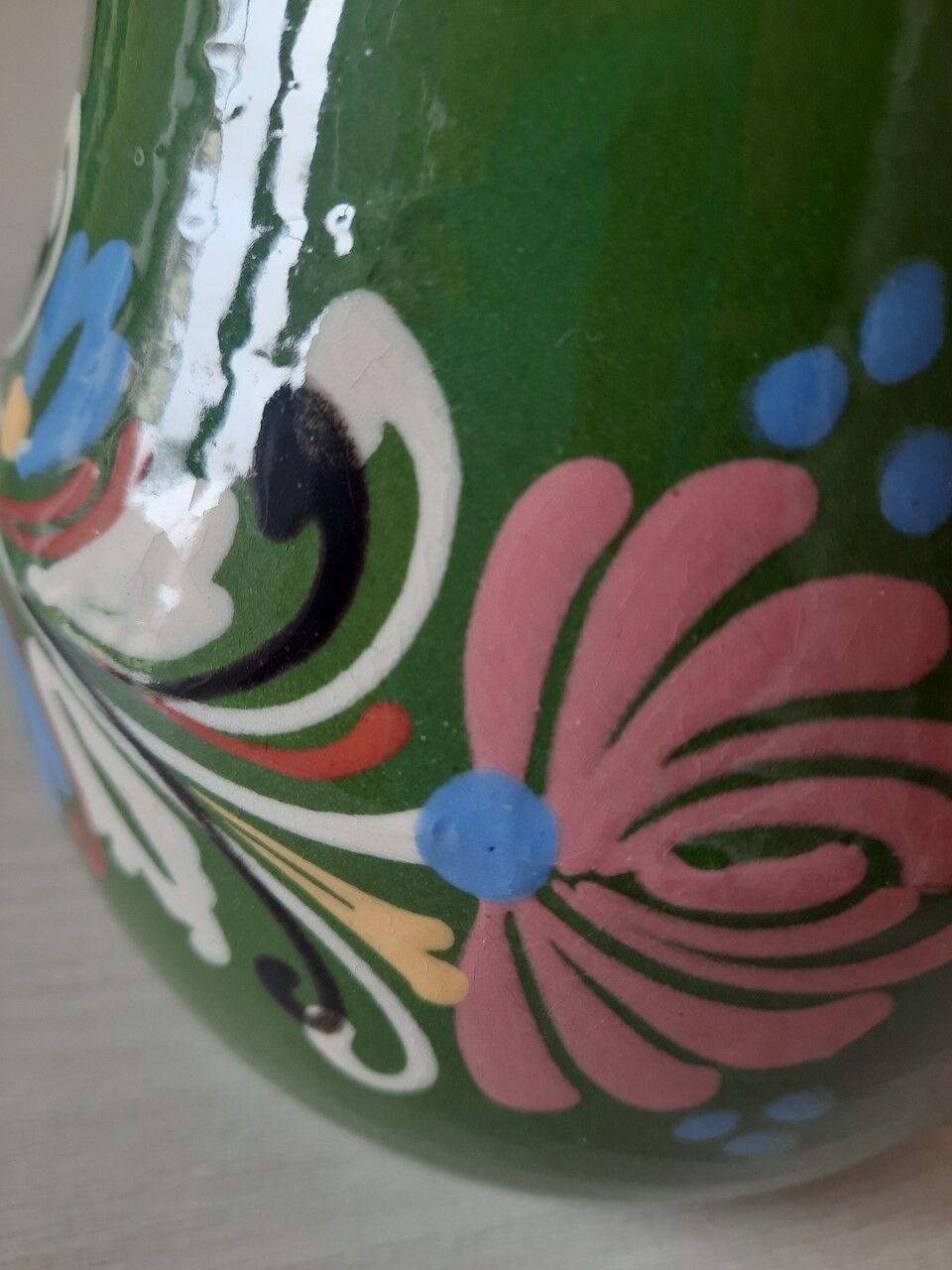 Vase céramique vernissée