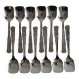12 small dessert spoons