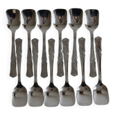12 petites cuillères à dessert