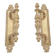Pair of pull handles for a swing door / antique /