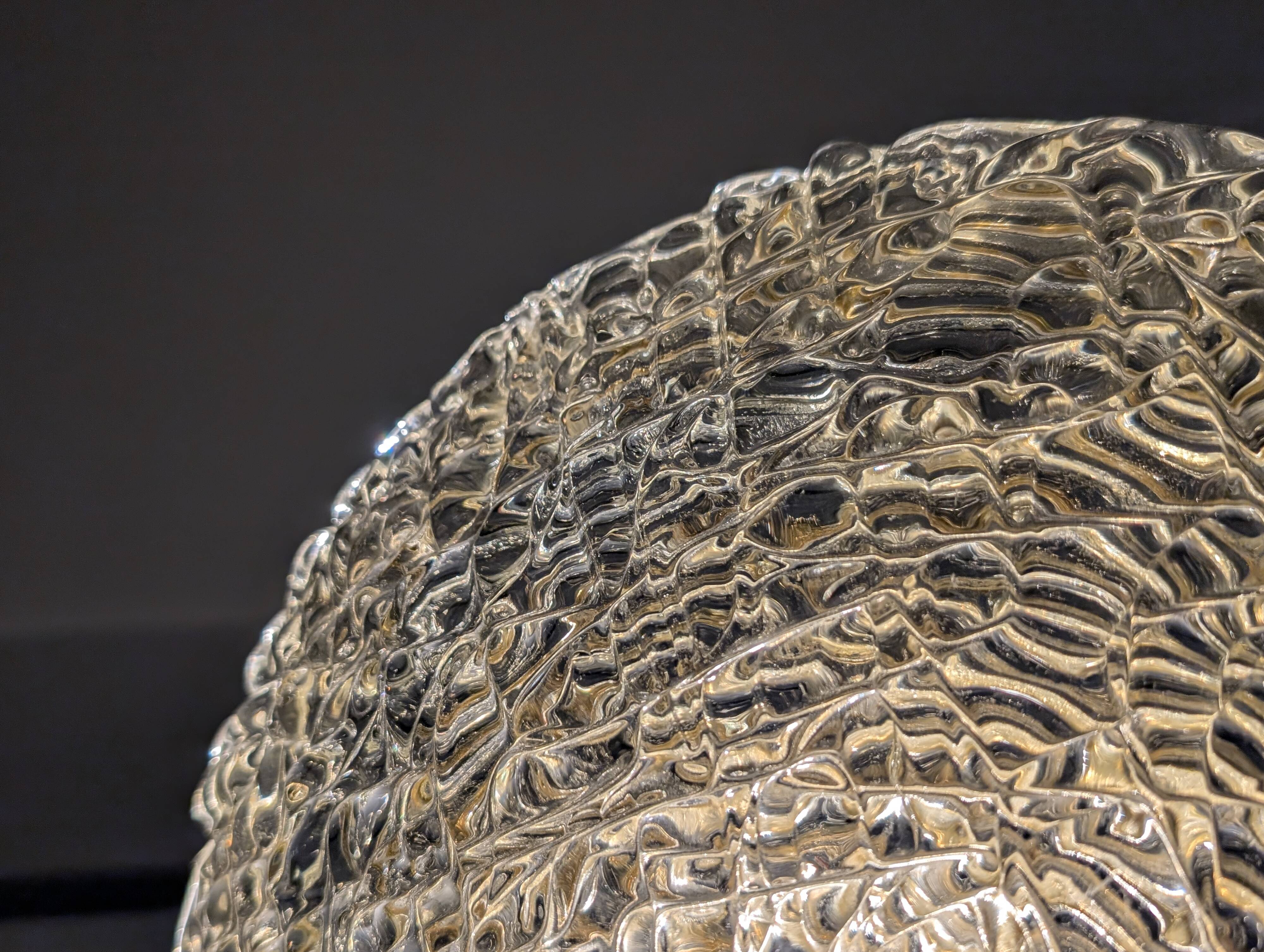 Murano Glass and Brass Wall Sconce, Austria, 1970s