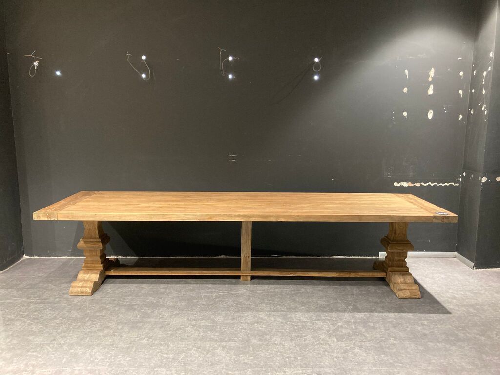 Solid chene table 300 x 100 cm