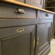 Buffet deux corps noir 1940