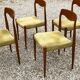 Série de 4 chaises