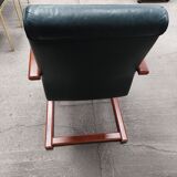 Leather armchair