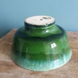 Planter, flower pot in glazed ceramic