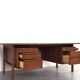 Mid-Century Large American Walnut Executive Desk