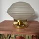 Vintage Art Deco Globe Ceiling Light