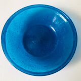 Blue cup blown glass