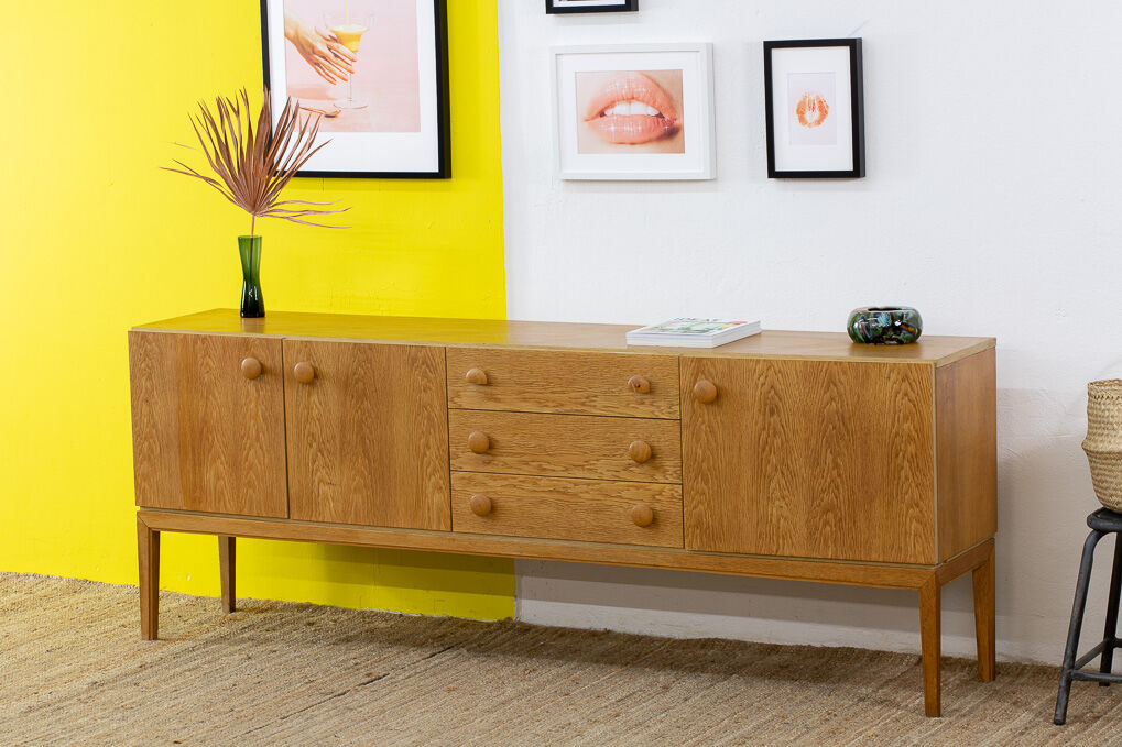 Vintage Scandinavian sideboard – 210 cm