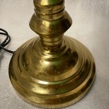 Steel avocado lamp