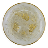 Plat verre moulé verlys art déco 30 50