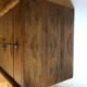 Buffet art déco en placage de noyer