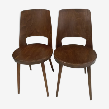 Pair of chairs Baumann Mondor 1960
