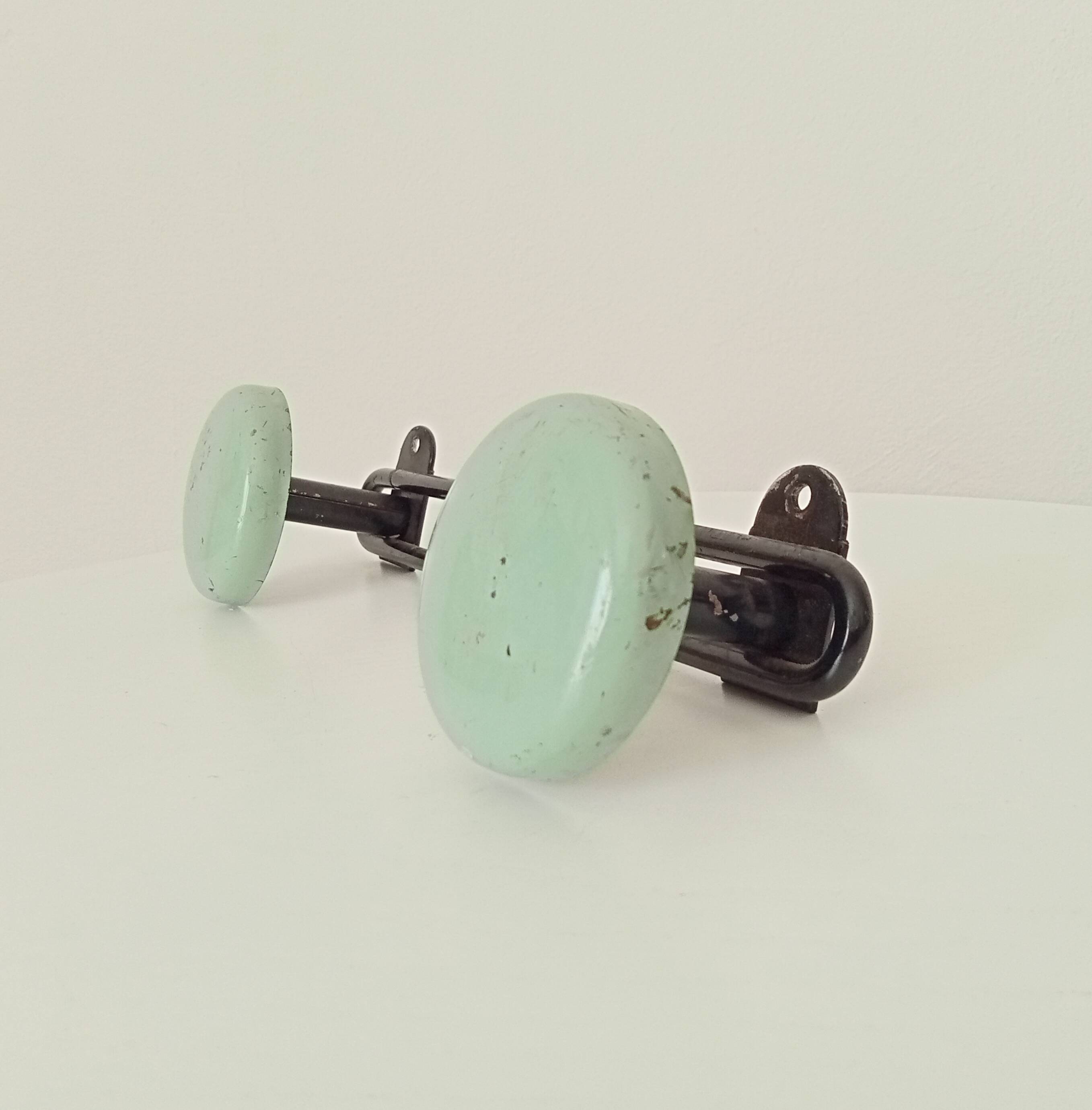 Vintage wall coat rack from the 60s/70s