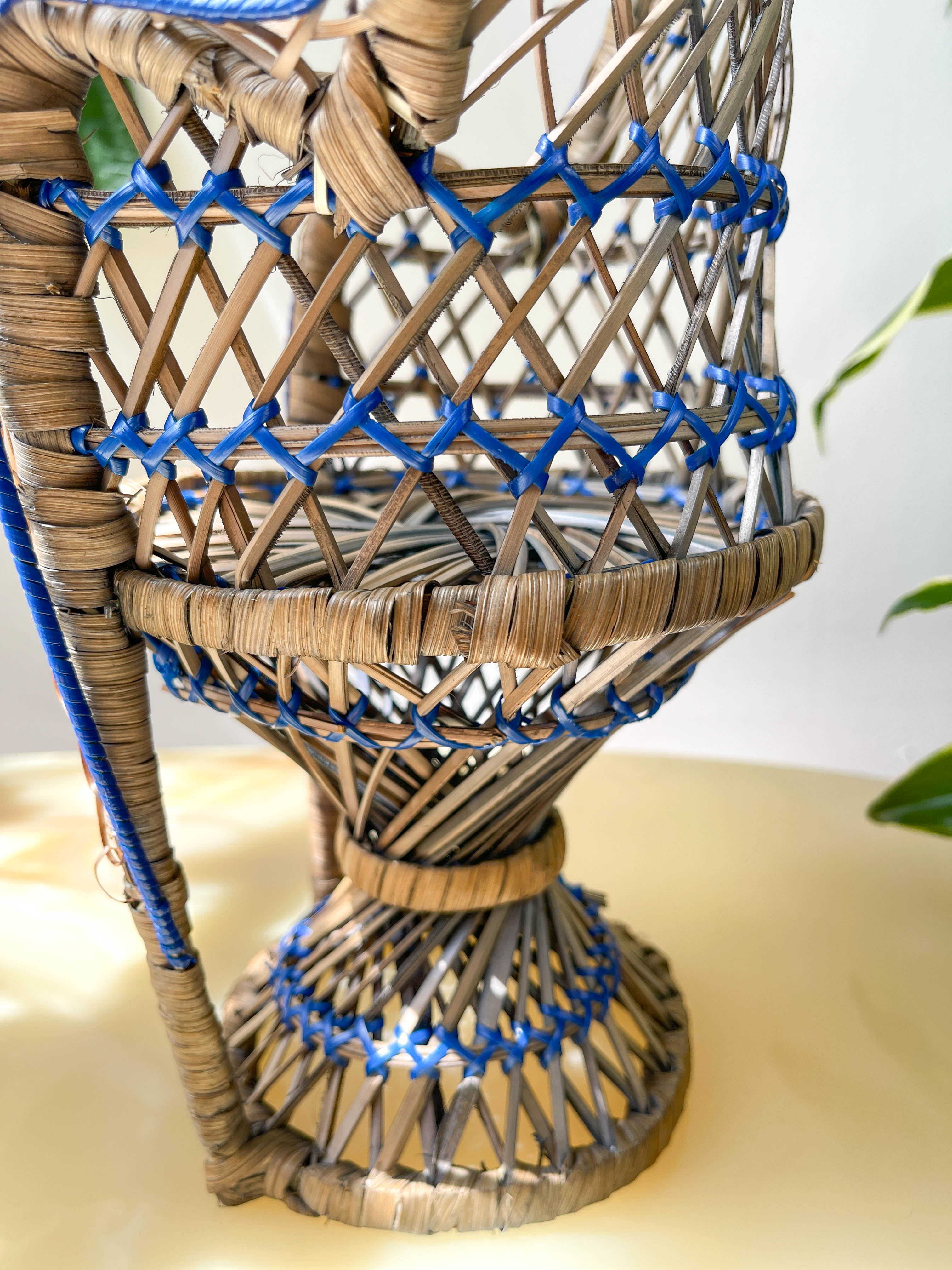 Emmanuelle rattan armchair for dolls