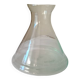 Carafe de chimie / vase en verre soufflé