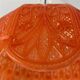 Red acrylic lace hanging light chandelier