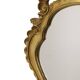 Mid-Century Crested Mirror – Classic Gold French Mirror 63 cm