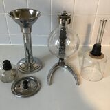 Cona vacuum coffee maker complete with its chrome tulip holder in good condition makes an excellent