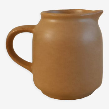 Sarreguemines stoneware milk jug