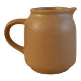 Sarreguemines stoneware milk jug