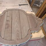 Miroir XX bois sculpté 95 x 67