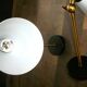 Pair of metal wall lights