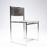 Set of 4 Chairs style  Willy Rizzo