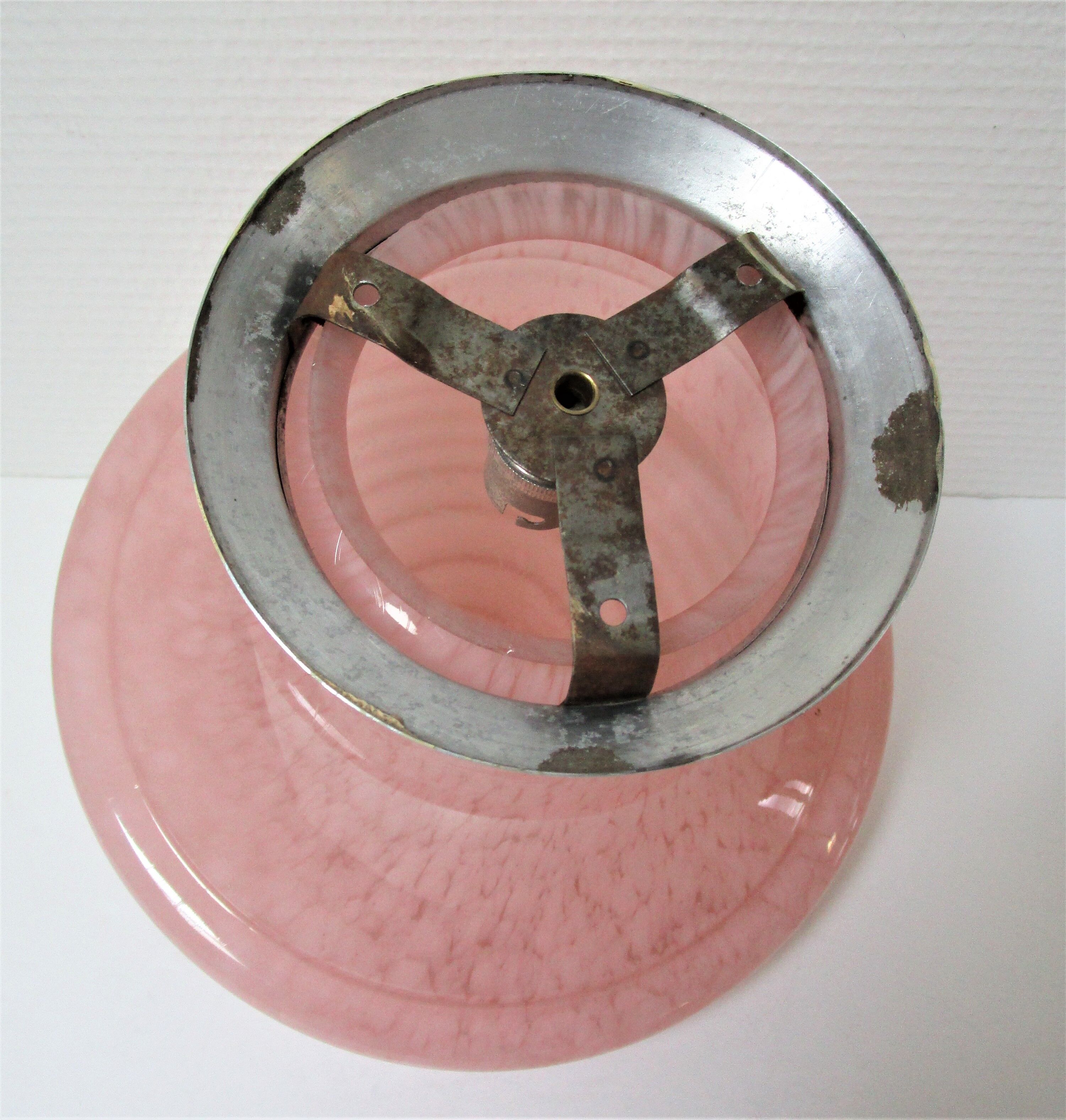 Art Deco glass ceiling lamp 20/30 years