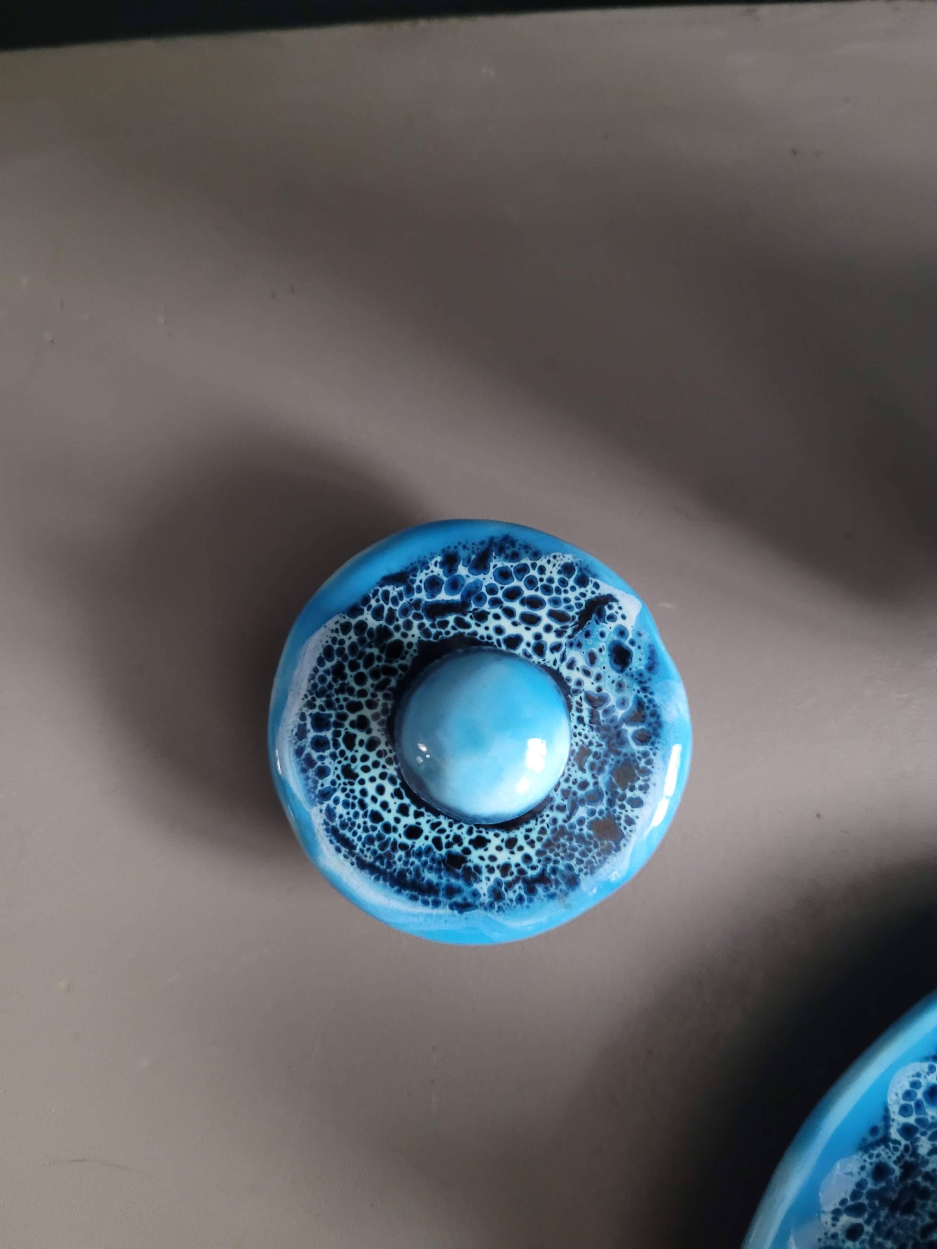 Vallauris blue coffee set - 22 pieces