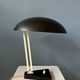 Vintage black flexible desk lamp by Hala, Bauhaus style