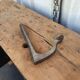 Large industrial workbench elm and metal 2 doors 4 drawers