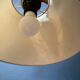 Wall lamp scissors in teak wood lampshade beige