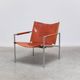 Cognac leather 'SZ02' lounge chair by Martin Visser for 't Spectrum, 1960