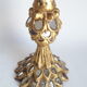 Lamp foot gilded wood