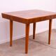 Mid century walnut folding dining table by Setona, 1950s, Czechoslovakia