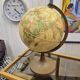Old illuminated globe