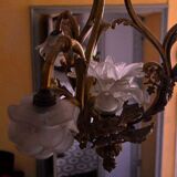 Chandelier bronze ceiling lamp