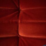 Set of Togo lounge chair and pouf by Michel Ducaroy for Ligne Roset, 1973