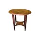French Mahogany Oval Art Deco Side Table, 1930s