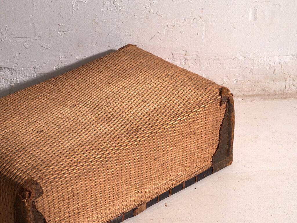 Old willow wicker mallet – Japan, circa 1920. Set of two.