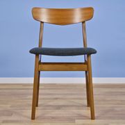 Ensemble de 4 chaises de salle à manger danoises en teck par Farstrup Møbler, années 1960
