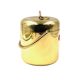 Hollywood regency gold Ice Bucket, Lira Italy ca. 1980s